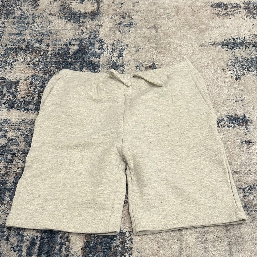 Free Planet Light Gray Casual Shorts